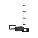 Mobile ingresso da parete Dorado Nero con specchio