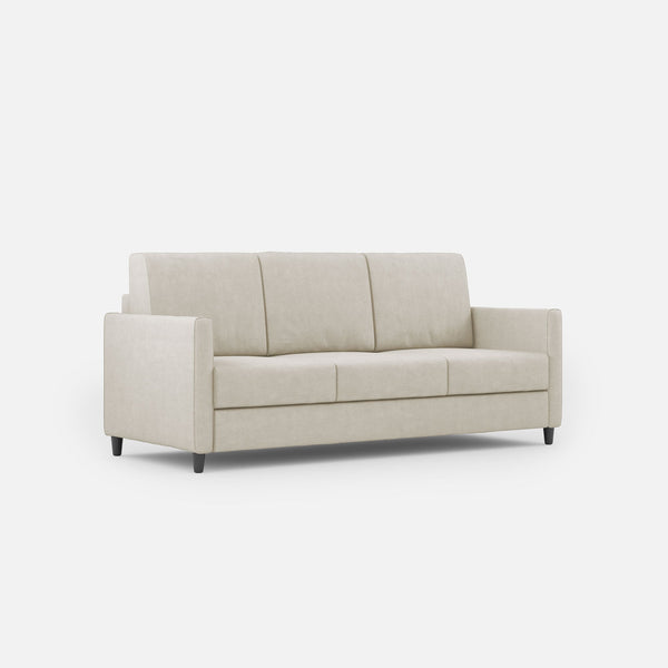 sconto Canapé 3 places Karay 198x85x85 cm en tissu lait