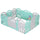 Clôture d'Activité Parc pour Enfants 162x122x63 cm Gris et Bleu