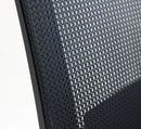 Poltrona da Ufficio Mollie 60x58x111/121 h cm in Poliuretano Nero