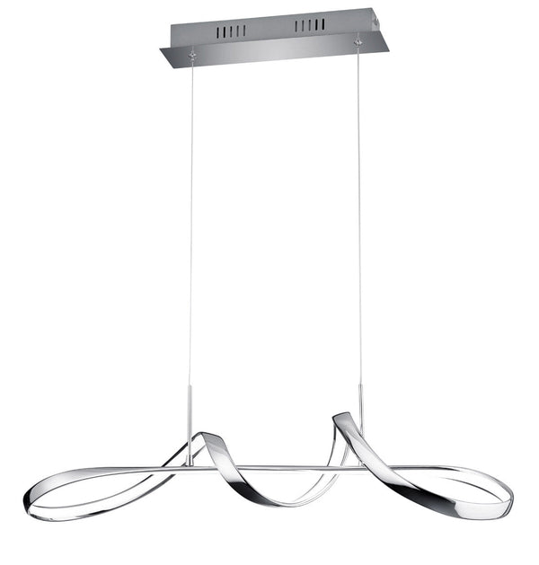 Lampada a Sospensione da Interno a LED SMD in Metallo Cromo online