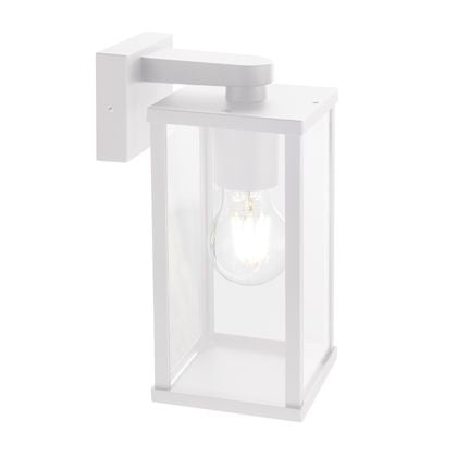 online Applique d'extérieur basse E27 en aluminium sovil blanc