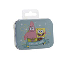Set 12 Box Spongebob per Bambini con 24 Cerotti Ciascuno 2 Misure in Metallo
