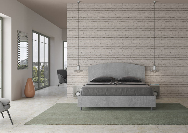 Letto Matrimoniale Dora Grigio Varie Misure