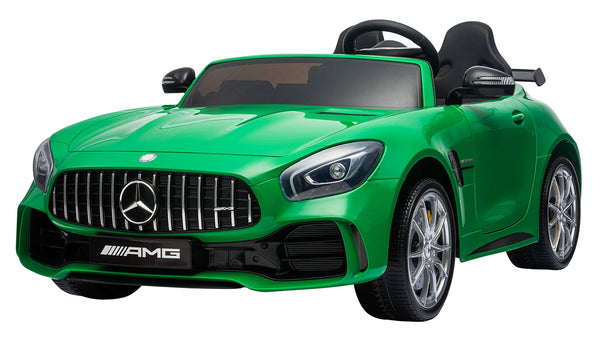 Voiture Electrique pour Balades 2 Places 24V Mercedes GTR AMG Vert prezzo