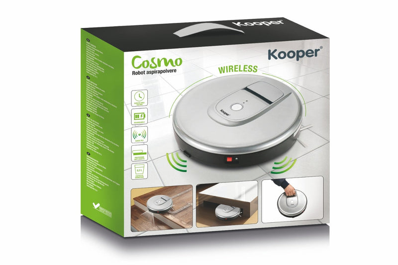 Robot Aspirapolvere a Batteria Wireless Kooper Cosmo