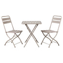 Set Tavolino e 2 Sedie Pieghevoli da Giardino Mia Talpa