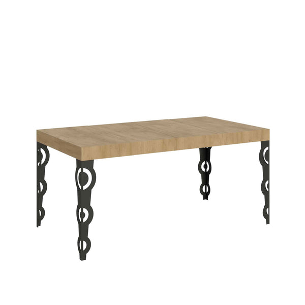 Tavolo Allungabile 140/244x90x77 cm Karamay Premium Quercia Natura sconto