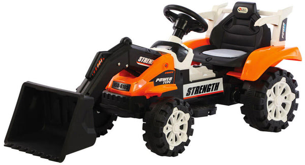 prezzo Pelle électrique Kidfun orange et blanche 6V pour enfants