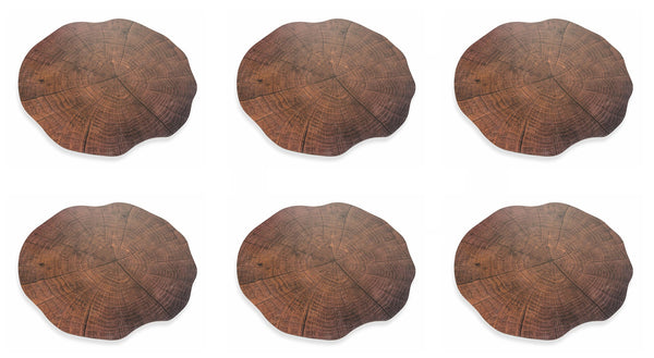 Lot de 12 sets de table Ø38 cm en plastique VdE Tivoli 1996 Tronc Marron prezzo