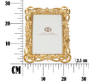 Cornice Flossy 22,5x2,5x28 cm in Poliresina e Vetro Oro
