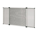 Zanzariera 100x70 cm estensibile fino a 193 cm con scopetta