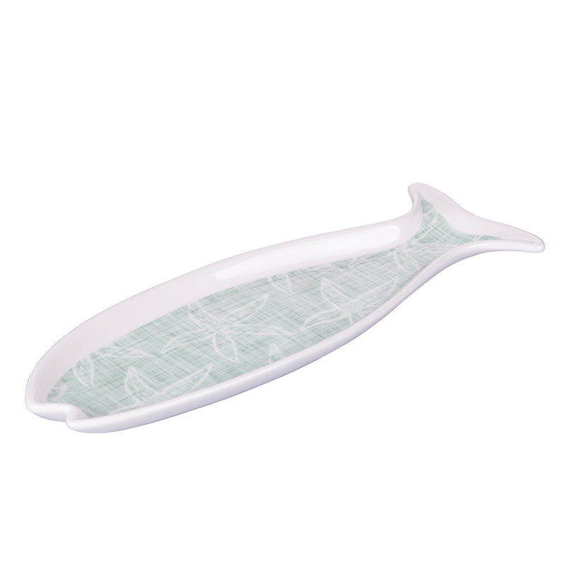 Set 2 Vassoi con Stella Marina in Ceramica VdE Tivoli 1996 Cozumel Acqua Marina