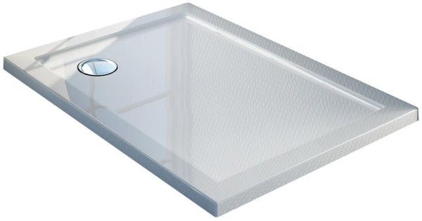 prezzo Piatto Doccia 75x75 cm in Acrilico Fosterberg Floret 2 Bianco Lucido Seconda Scelta