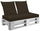 Coussins pour Palettes 120x80 cm Assise et Dossier en Simili Cuir Mariotti Belem Marron