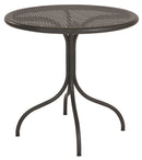 Tavolo da Giardino Ø80x75 cm in Acciaio RD Italia Bistro D80 Rete Antracite
