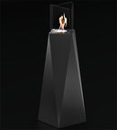 Camino a Bioetanolo da Pavimento 34,5x34,5x120 cm 1500W 1,2L Nairobi Nero 