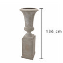 Set Vaso e Colonna Misure 46x76 33,5x33,5x60 cm
