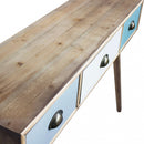 Scrivania Ottawa 110x30x78,5 h cm in Legno Multicolor