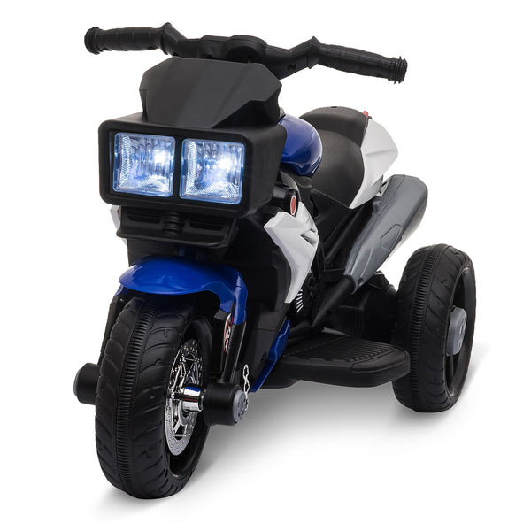 prezzo Moto Electrique Enfant 6V 3 Roues Noir et Bleu