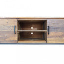 Mobile TV Bridger 150x40x55 h cm in Legno Marrone