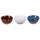 Set 3 Ciotole Ø8x4 cm 100 ml in Ceramica VdE Tivoli 1996 Reactive