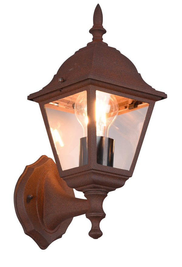 Applique da Esterno Attacco E27 in Alluminio Ruggine prezzo