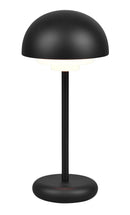 Lampada da Tavolo da Esterno a LED in Plastica Nero Opaco