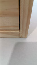 Cassettiera da Tavolo 3 cassetti 39x30x29,5 cm in Legno di Pino Naturale Seconda Scelta