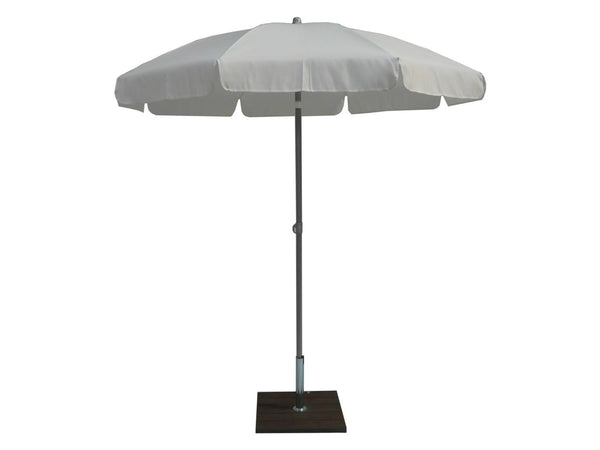 sconto Parasol de jardin Ø2 m Mât Ø33 mm en Acier Maffei Borgo Bianco