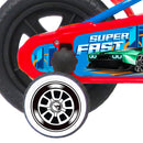 Bicicletta per Bambino 10” Senza Freni Gomme in EVA Hot Wheels Blu