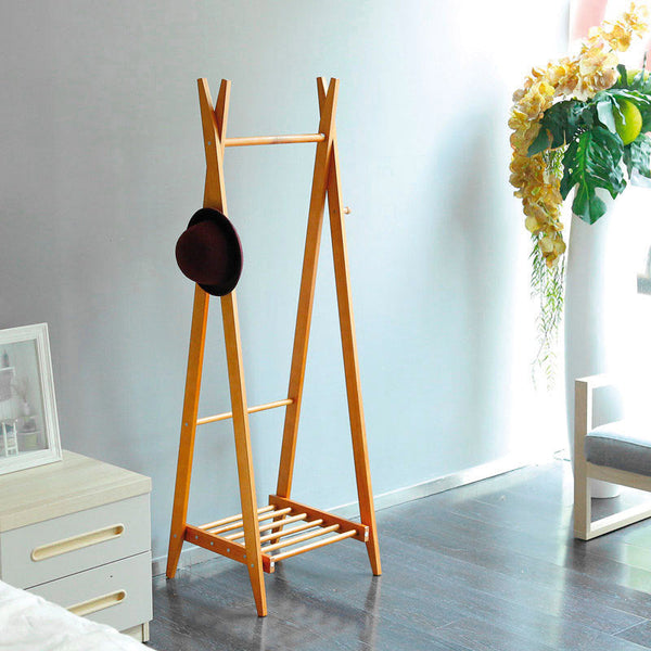 Stender en Bois de Pin Massif 48,5x44x148 cm Fumer Brent online