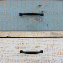 Mobile Edison 100x40x86 h cm in Legno Multicolor