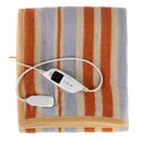 Coperta Elettrica Elettrocoperta in Misto Lana Righe Varie Misure