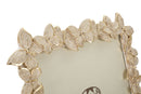 Cornice Farfalle Oro 27,5x2,6x32,5 cm in Poliresina e Vetro