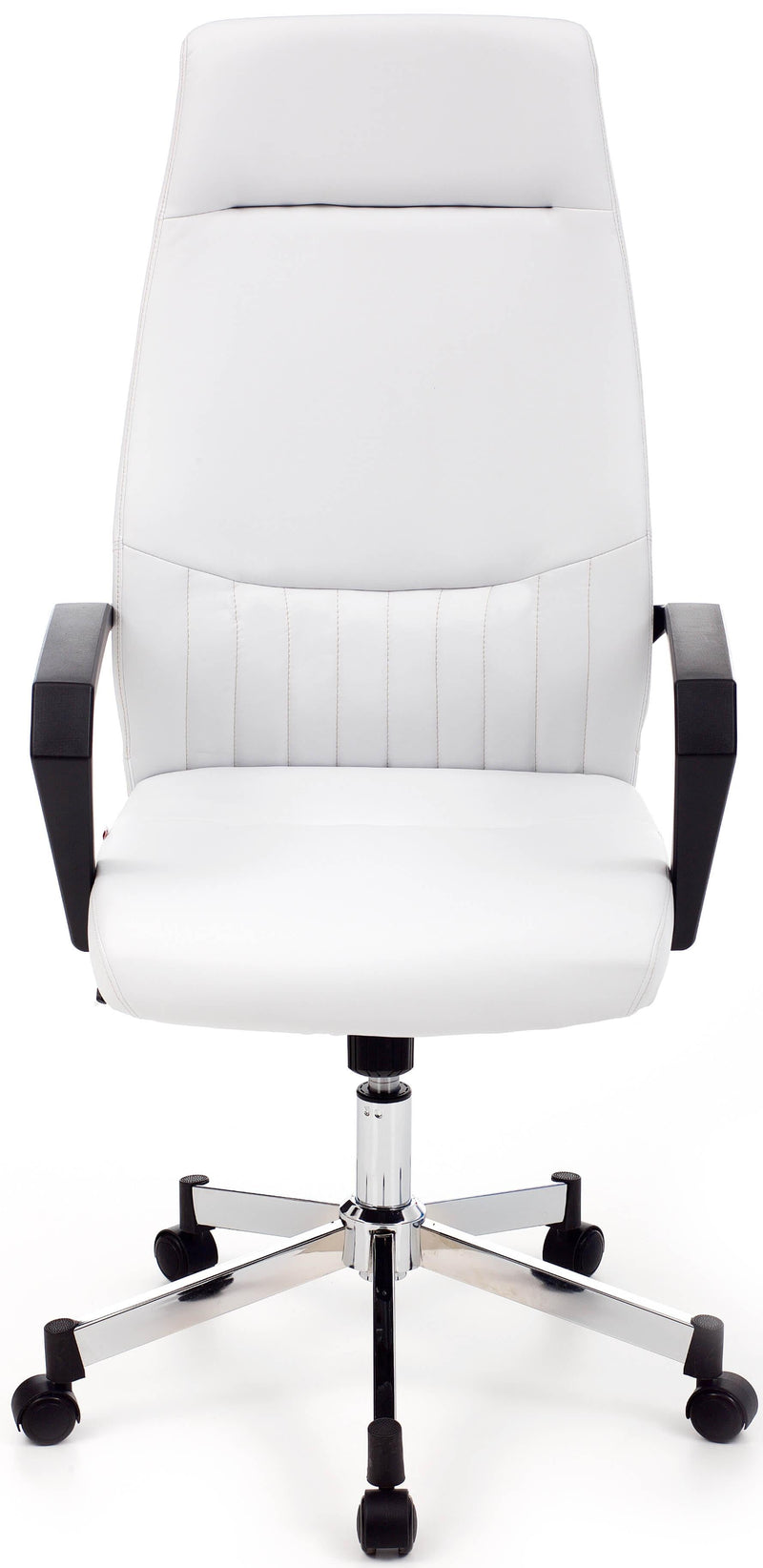 Poltrona da Ufficio Direzionale in Similpelle Sake Bianca