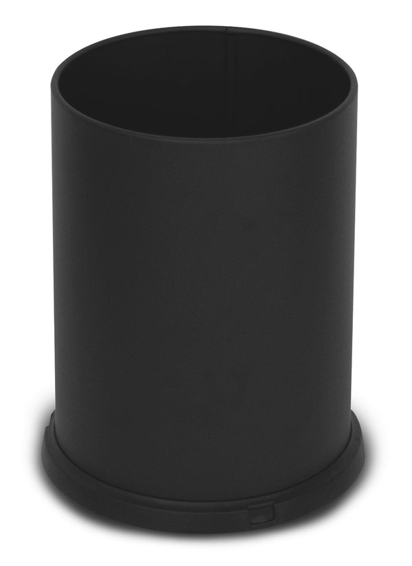 Pattumiera Gettacarte Ø25xh34 cm da Interno In Acciaio Verniciato Nero acquista