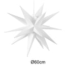 Stella Luminosa di Natale da Soffitto Ø60 cm LED RGB con App e Telecomando in PVC Multicolore      