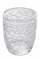 Set 6 Bicchieri Acqua in Vetro 300 ml Villa d'Este Home Tivoli Geometrie