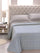 Couvre-lit en Yarn Dyed Cober Ibizan Blue Jacquard