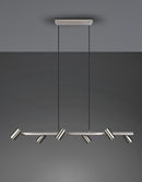 Lampada a Sospensione da Interno Attacco GU10 in Metallo Nickel Opaco