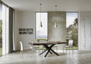Tavolo Allungabile 120-224x90x80 cm Volantis Evolution Noce