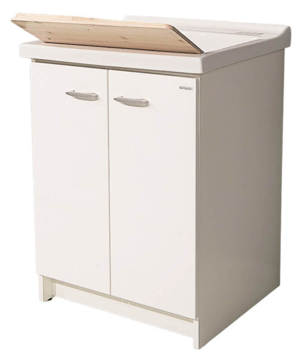 Meuble Lavabo 83x60x87 cm 2 Portes Planche Bois Montegrappa Acqua Marella Blanc Brillant sconto