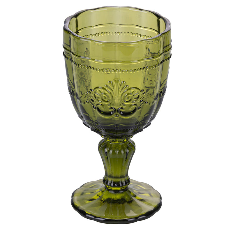 Set 4 Calici Syrah Greenery in Vetro VdE Tivoli 1996 Verde