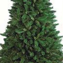 Albero di Natale New Tiffany Ø124x210 cm 1078 Rami Super Folto con Base a Croce in PVC Verde      