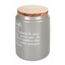 Barattolo Sale con scritta "Sal" 750 ml in Gres VdE Tivoli 1996 Spagnolo