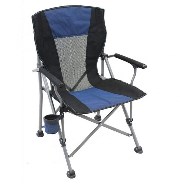 Chaise Pliante Nevada 52x64x88 h cm en Acier Bleu prezzo