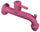 Robinet coloré pour fontaine de jardin en laiton Belfer RUB/023 Ciclamino