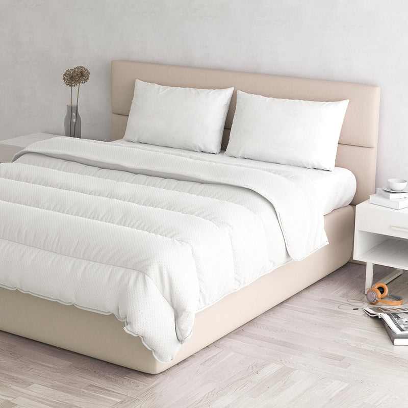 Piumino Interno Invernale in Microfibra 300gr Bianco Varie Misure