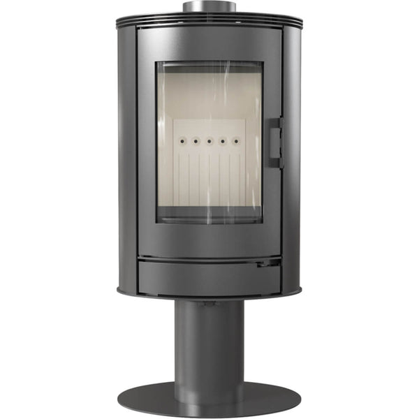 prezzo Poêle à Bois 5.5/10.5KW Carrelé Acier Flig Springfield Noir